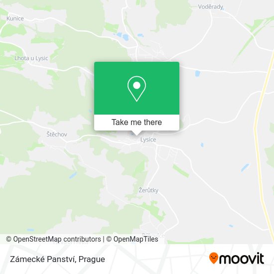 Zámecké Panství map