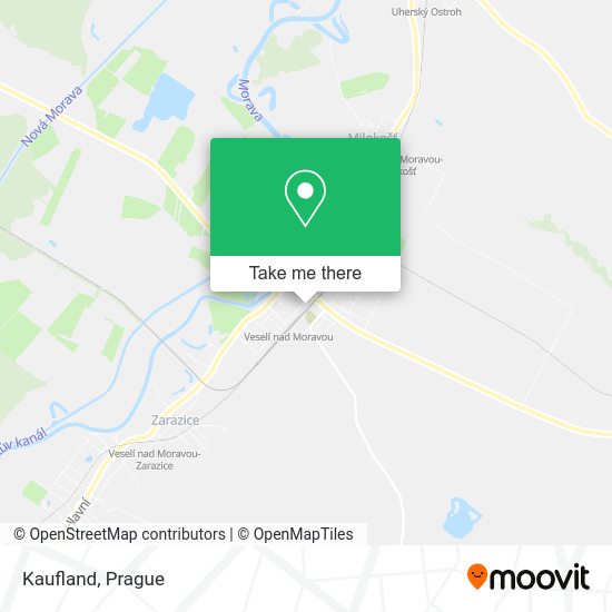 Kaufland map