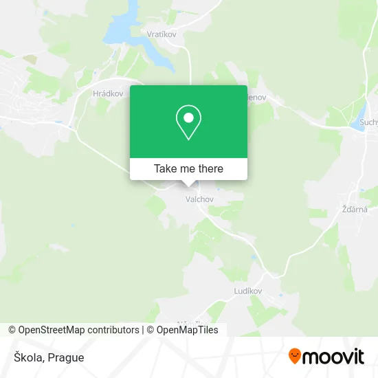 Карта Škola