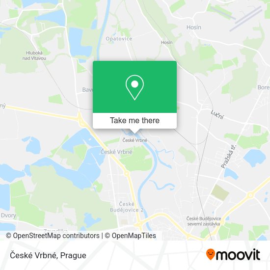 České Vrbné map