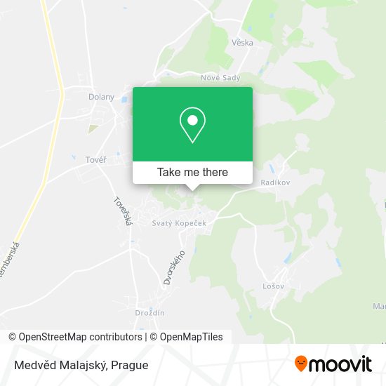 Medvěd Malajský map