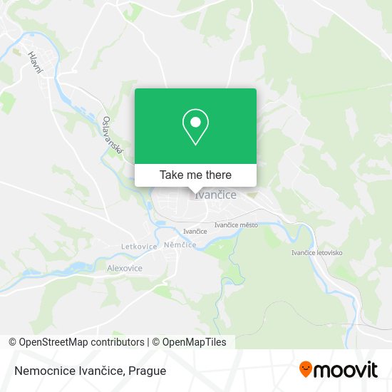 Карта Nemocnice Ivančice