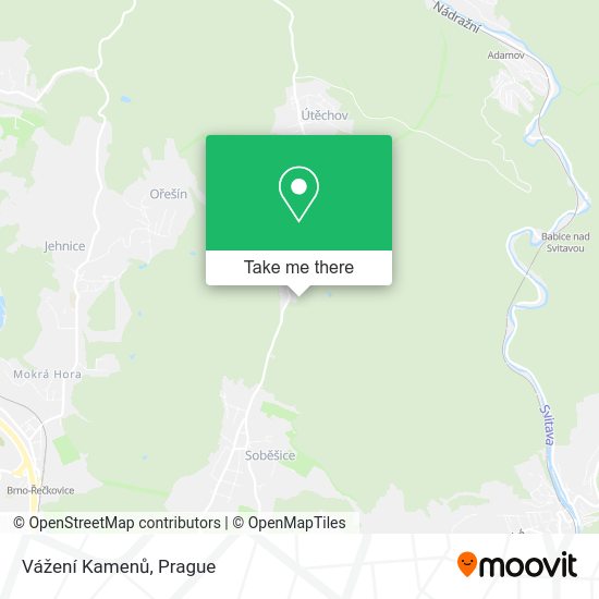 Vážení Kamenů map