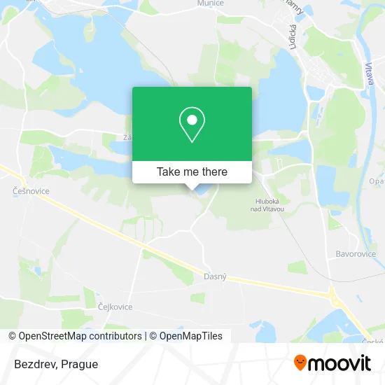 Карта Bezdrev