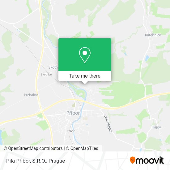 Pila Příbor, S.R.O. map