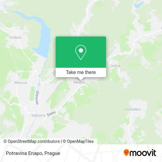 Карта Potravina Enapo