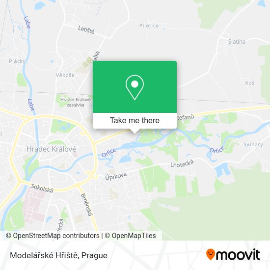 Modelářské Hřiště map