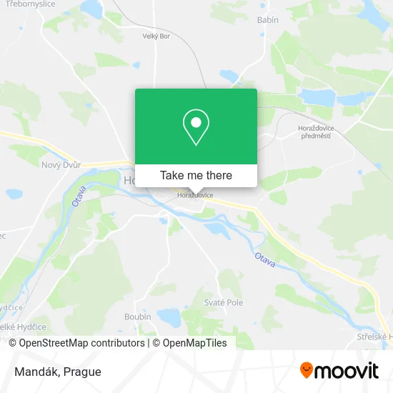 Карта Mandák