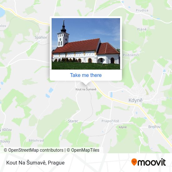 Kout Na Šumavě map