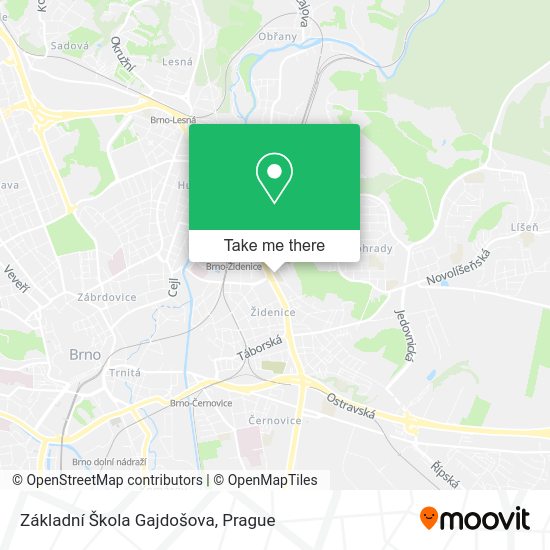Základní Škola Gajdošova map