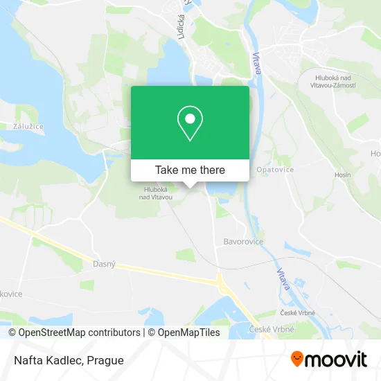 Карта Nafta Kadlec