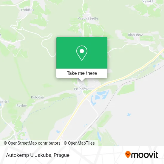 Карта Autokemp U Jakuba