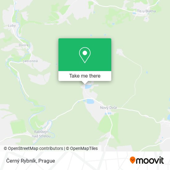 Černý Rybník map