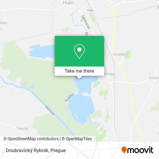 Doubravický Rybník map
