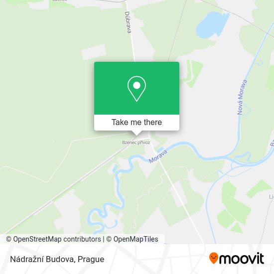 Nádražní Budova map