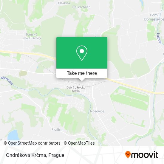 Ondrášova Krčma map