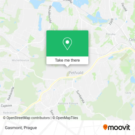 Карта Gasmont
