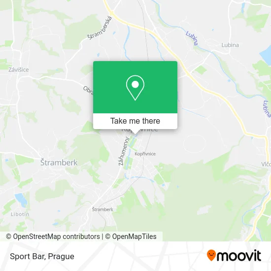 Карта Sport Bar
