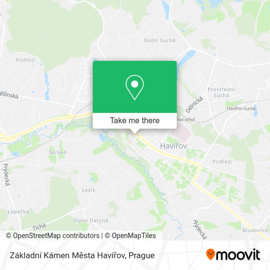 Základní Kámen Města Havířov map