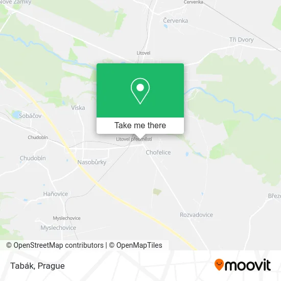 Карта Tabák