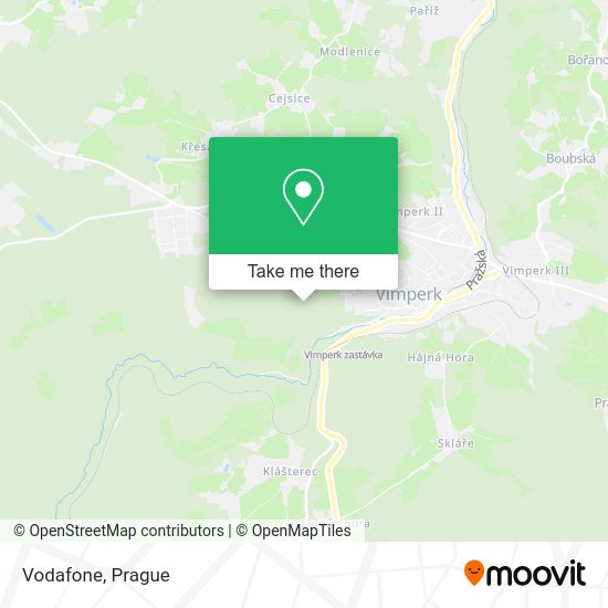 Vodafone map