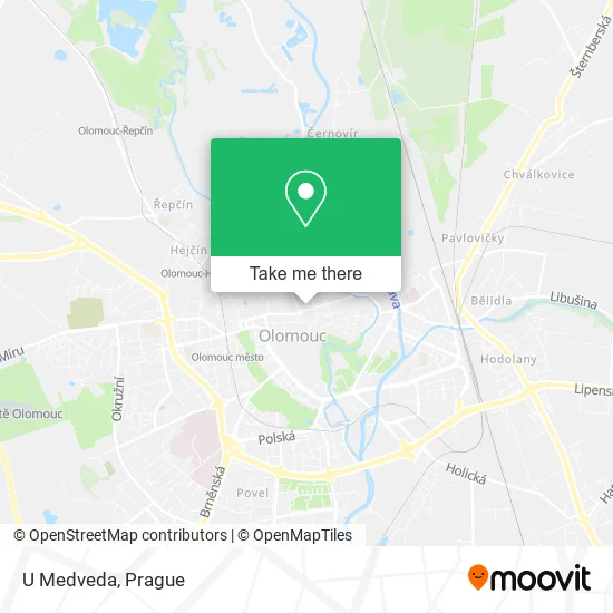 Карта U Medveda