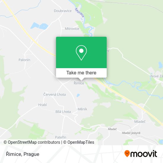 Карта Řimice