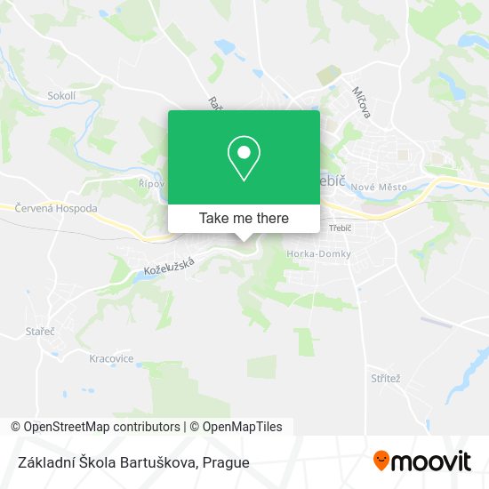 Základní Škola Bartuškova map