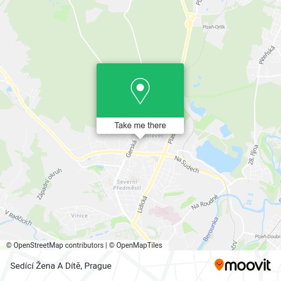 Sedící Žena A Dítě map