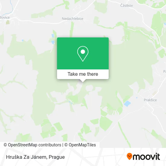 Карта Hruška Za Jánem