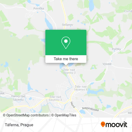 Карта Táferna
