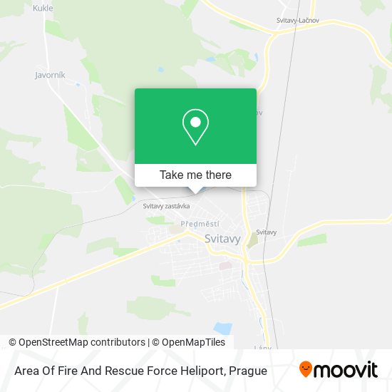 Area Of Fire And Rescue Force Heliport map