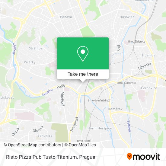 Risto Pizza Pub Tusto Titanium map