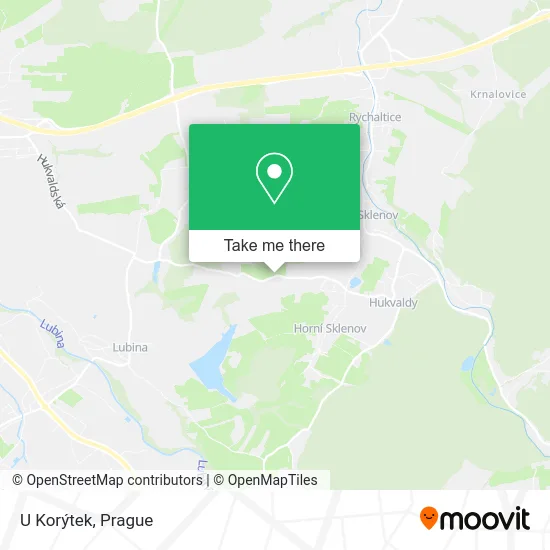 Карта U Korýtek