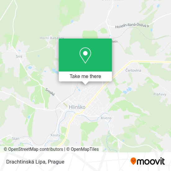 Drachtinská Lípa map