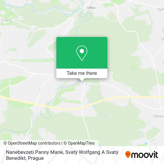 Nanebevzetí Panny Marie, Svatý Wolfgang A Svatý Benedikt map