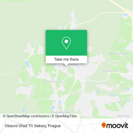 Obecní Úřad Tři Sekery map