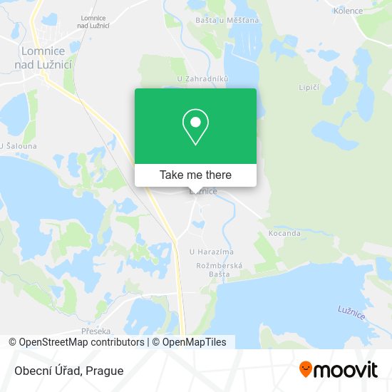 Obecní Úřad map