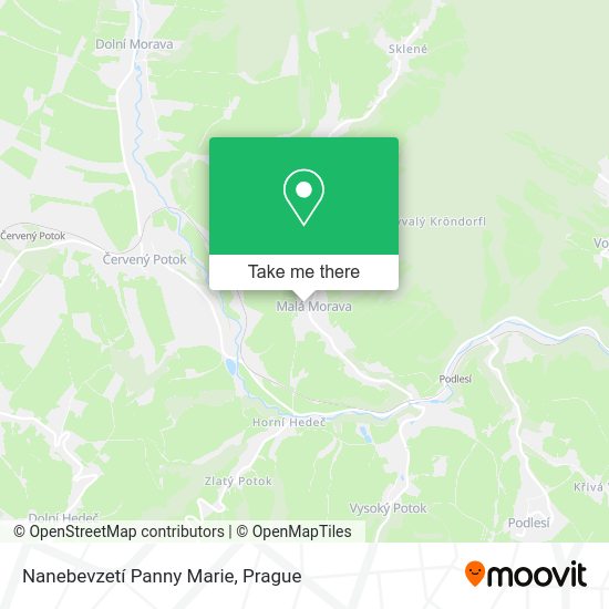 Nanebevzetí Panny Marie map