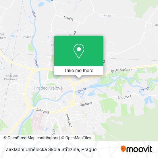 Základní Umělecká Škola Střezina map
