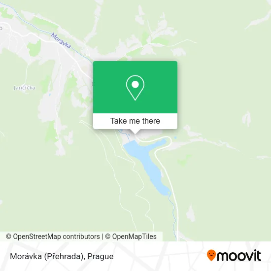 Карта Morávka (Přehrada)