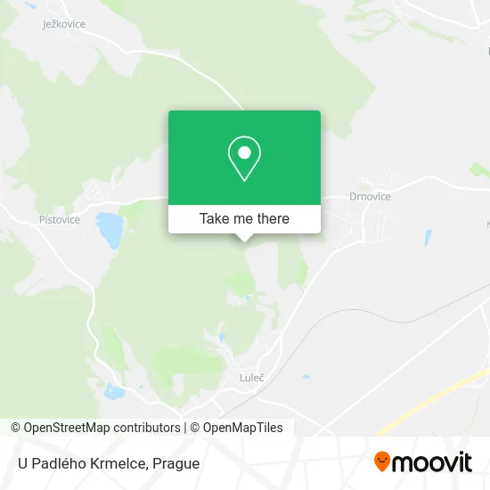 Карта U Padlého Krmelce