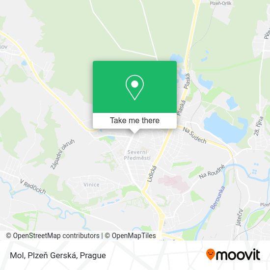 Mol, Plzeň Gerská map