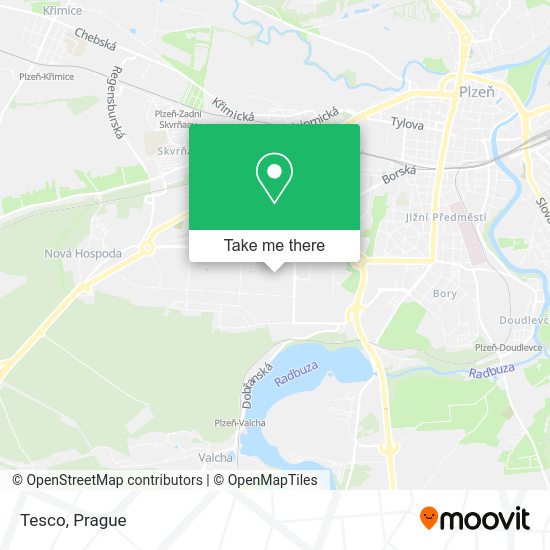 Tesco map