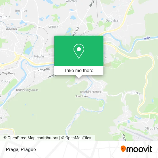 Карта Praga