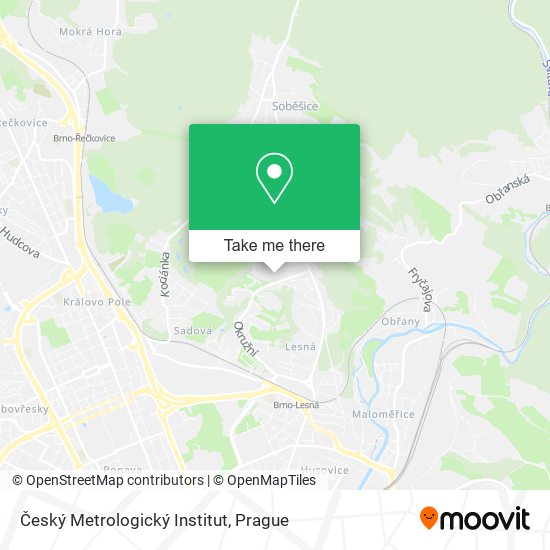 Český Metrologický Institut map