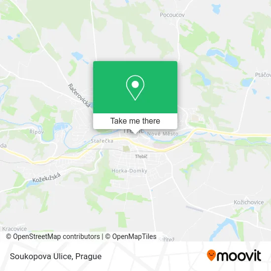 Карта Soukopova Ulice