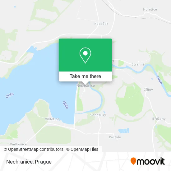 Карта Nechranice