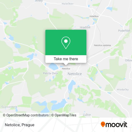 Карта Netolice