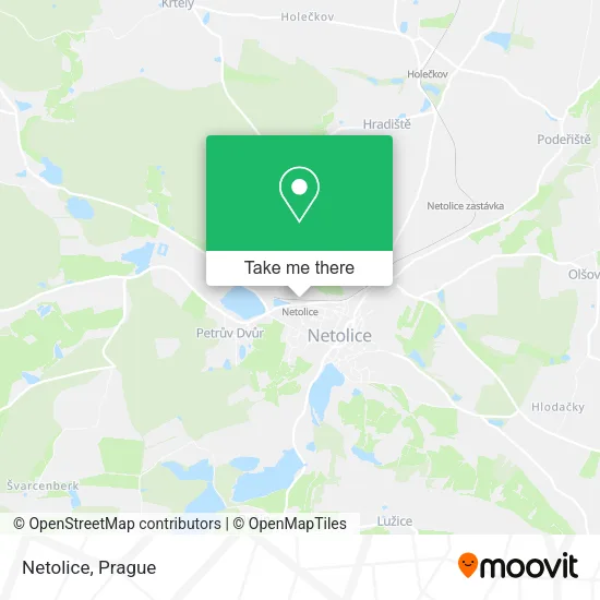 Карта Netolice